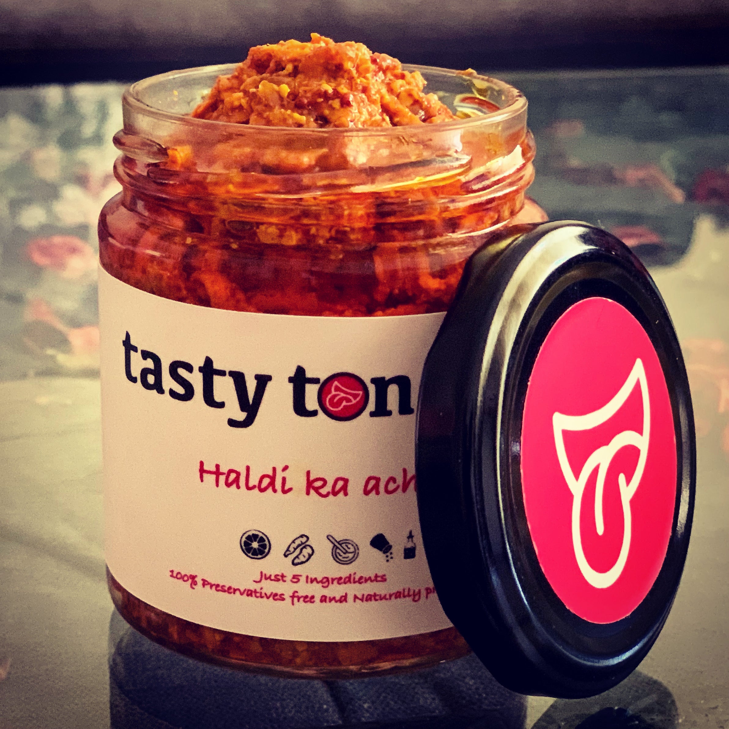 Homemade Signature Ensemble | 350/190 gms Glass Jars