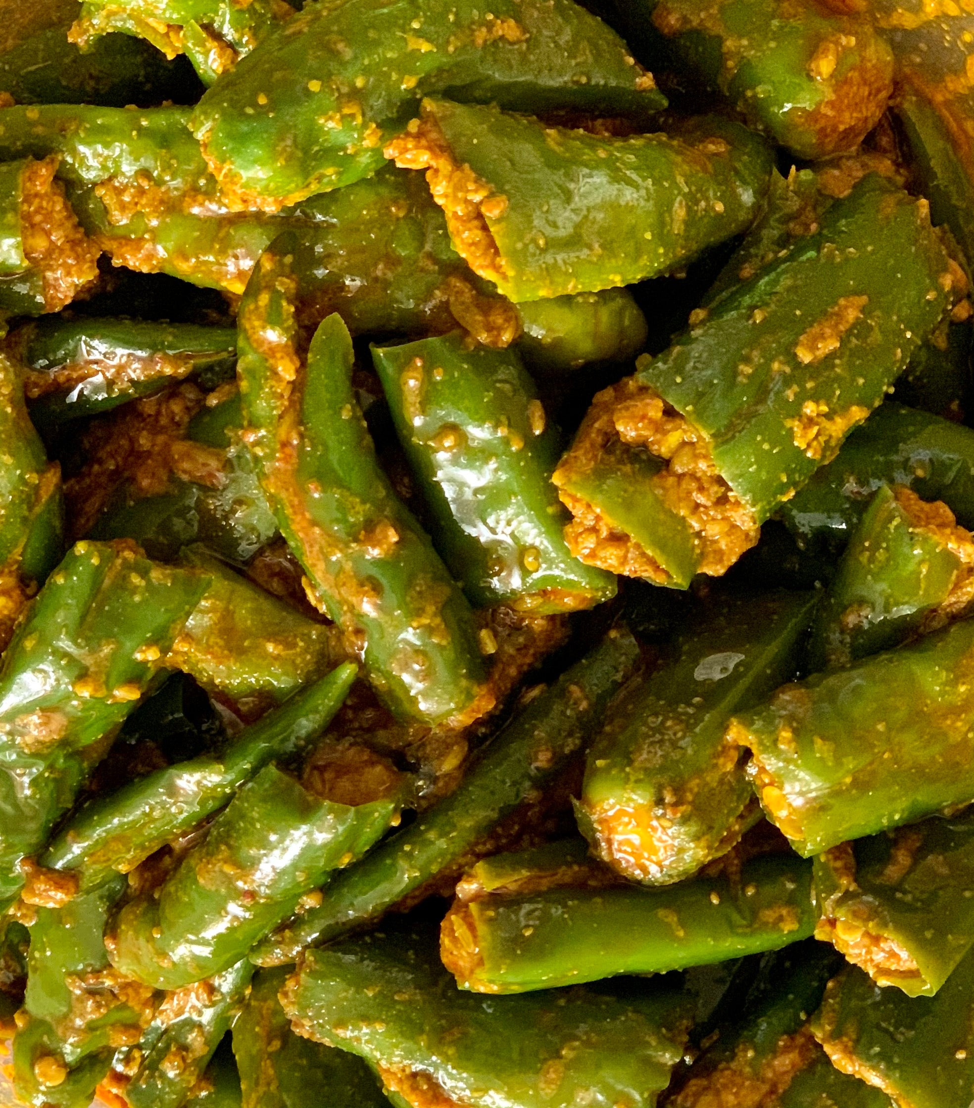 Homemade Hari Mirch Ka Achar [Green chilli Pickle] | 350 Gms