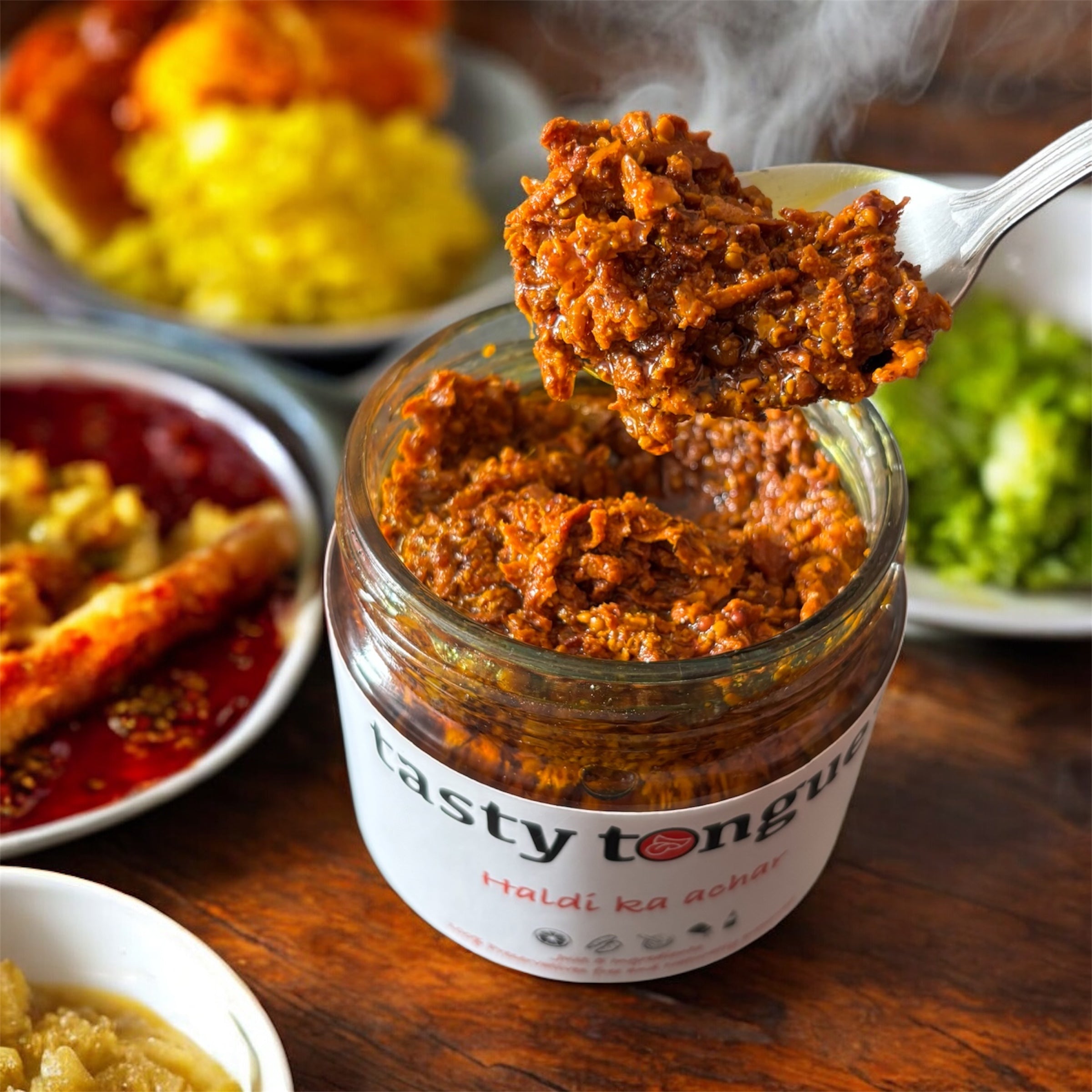 Homemade Organic Haldi Ka Achar [Turmeric pickle with Lemon decoction] |190 Gms, 350 Gms.