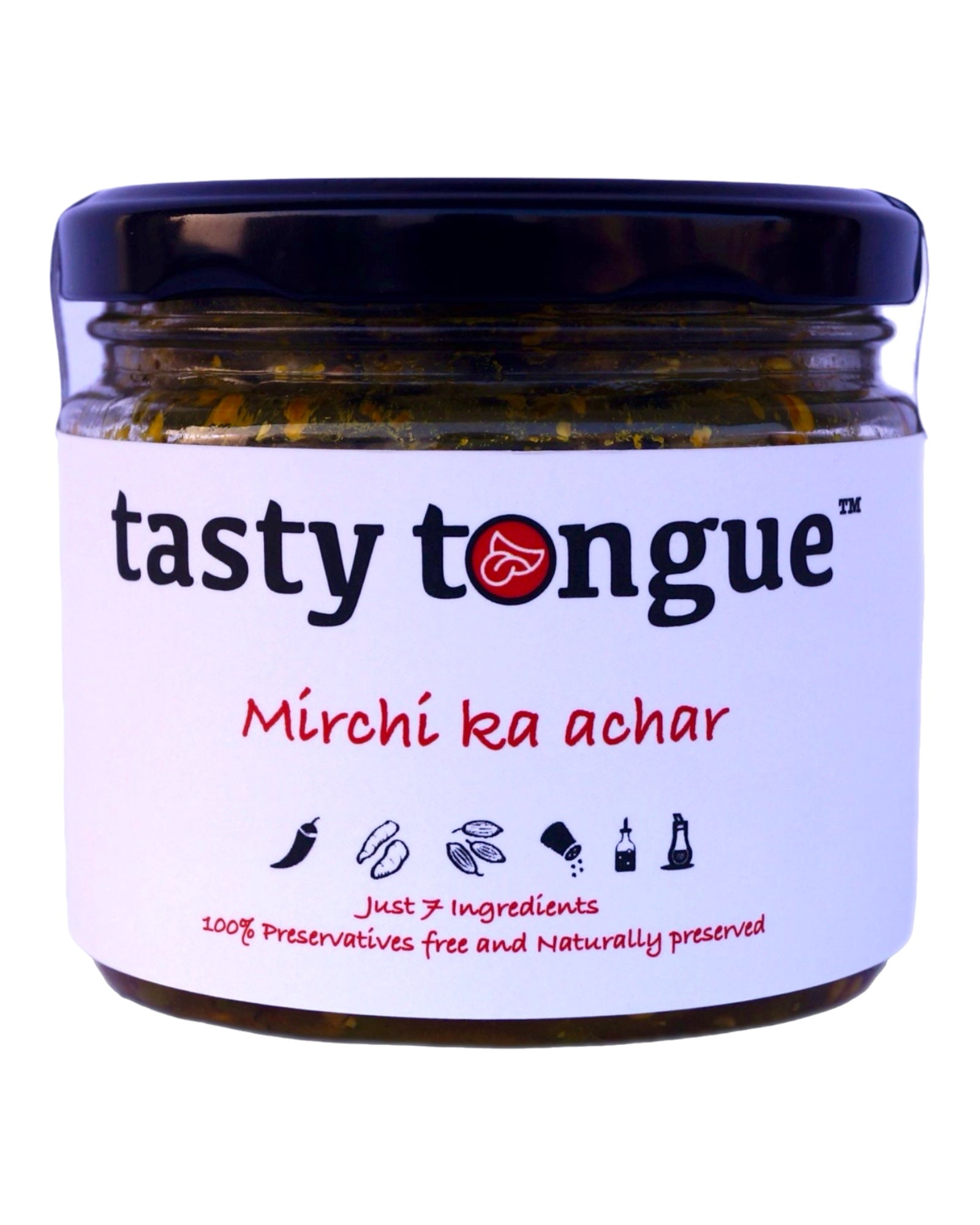 Homemade Hari Mirch Ka Achar [Green chilli Pickle] | 350 Gms