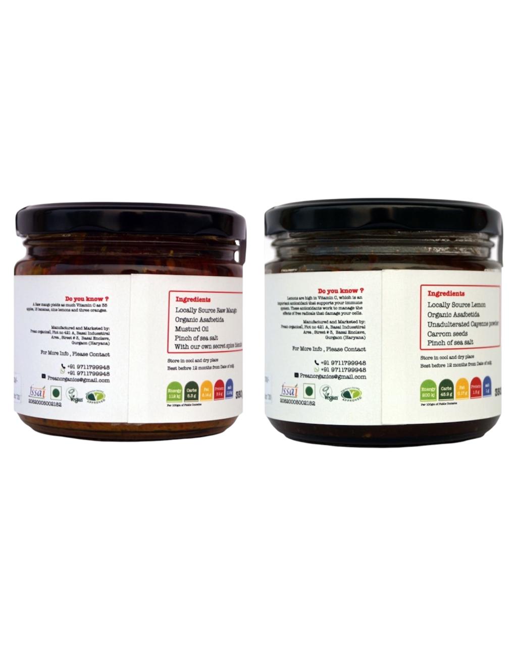 Homemade Signature Combo | 350 Gms each Glass Jars