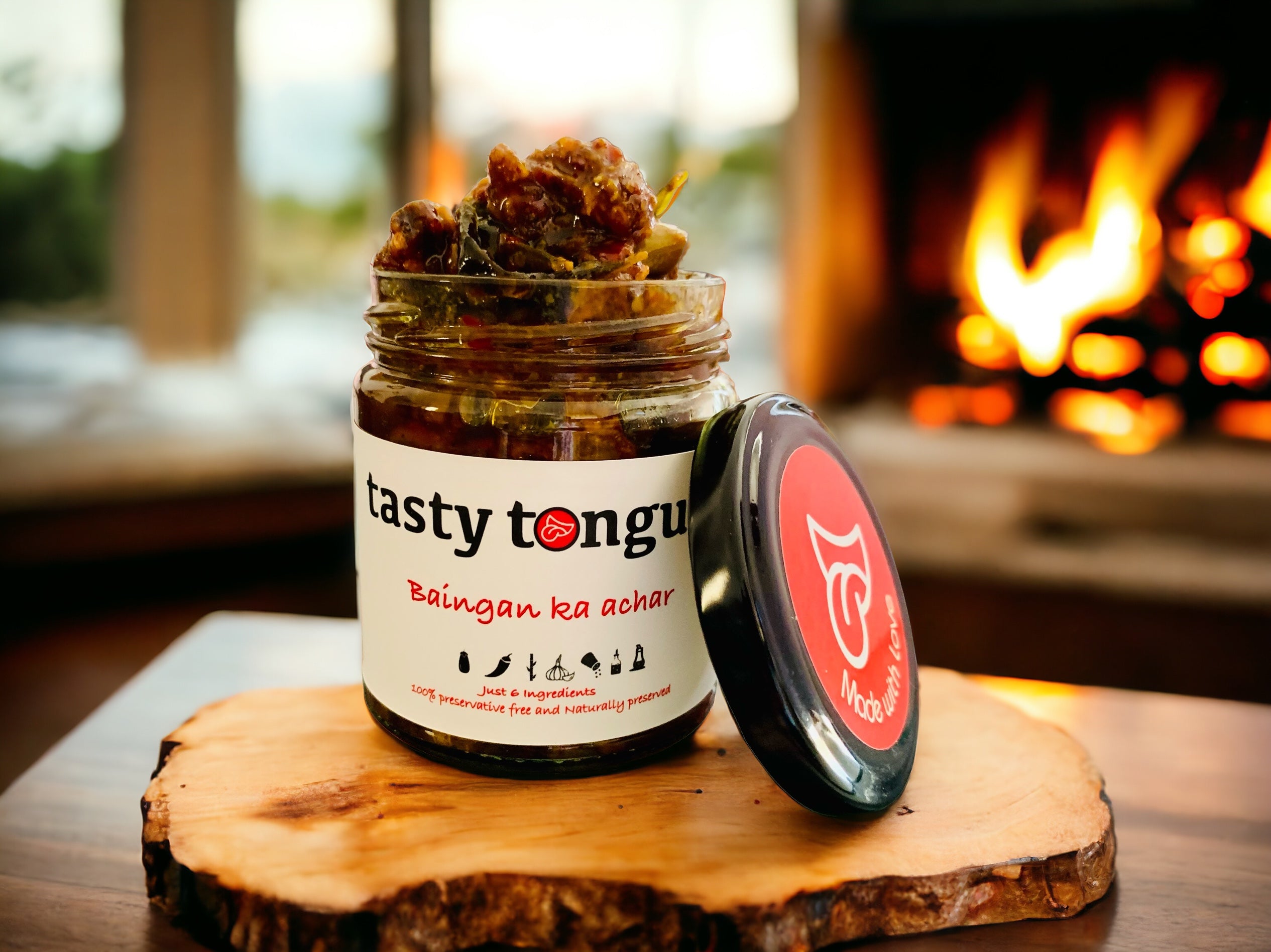 Homemade Baingan Ka Achar [Aubergine/Egg Plant/Brinjal Pickle]|190 gms