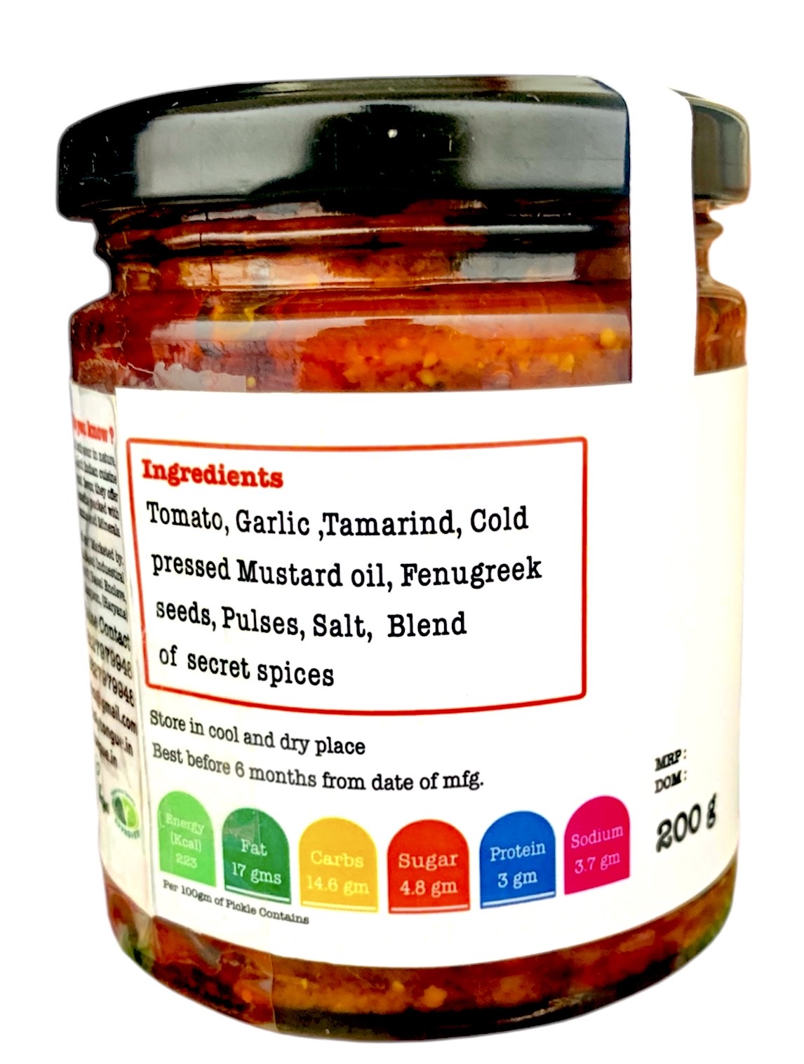 Homemade Signature Khatti Teekhi Tamatar Lehsun Ki Chutney [Pachadi]|200 Gms