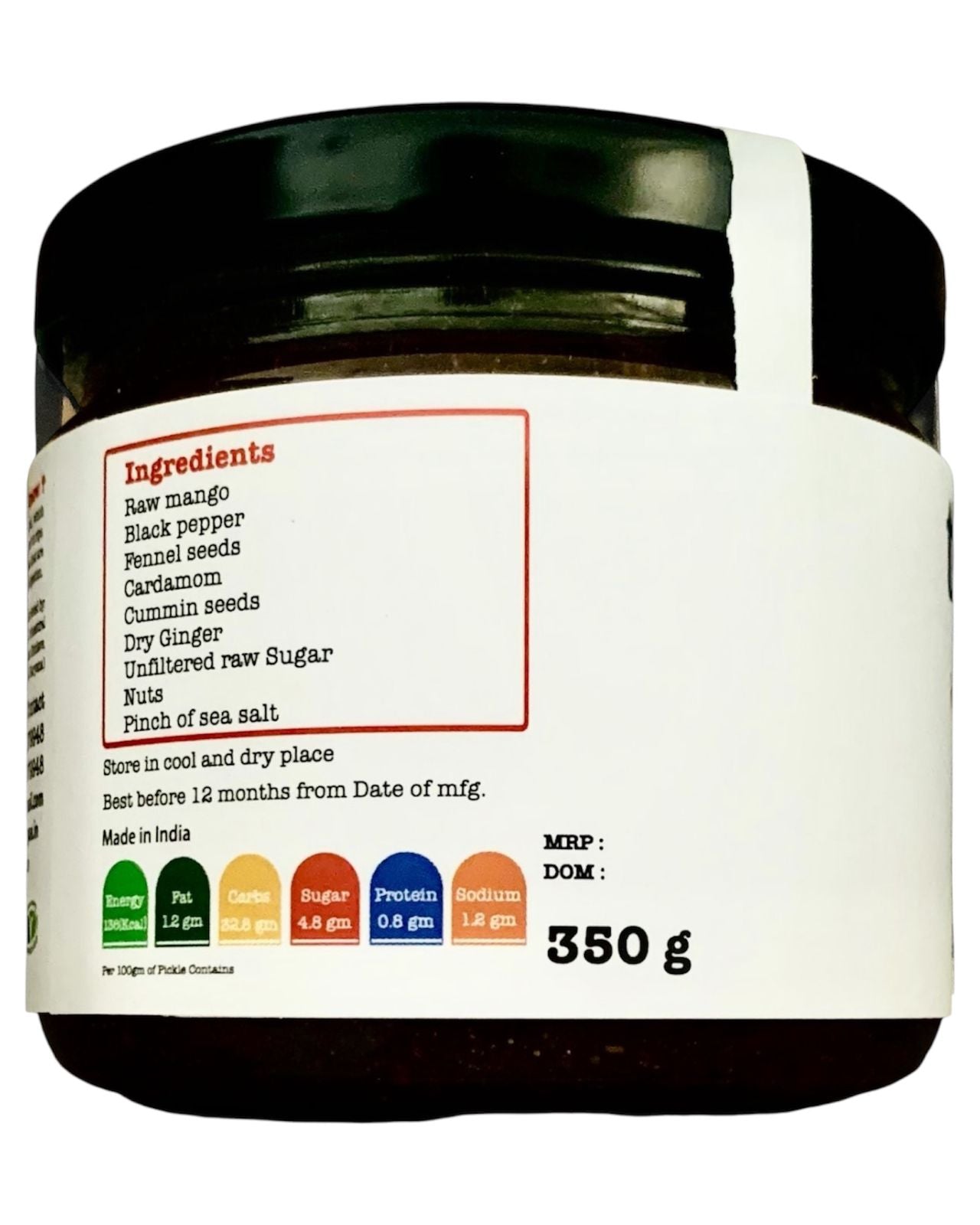 New Launch: Homemade Khatti Meethi Teekhi Kachche Aam ki Chutney [Launji] | 350 Gms