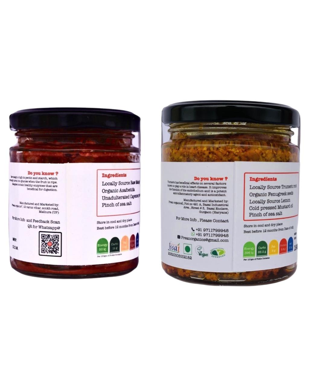 Homemade Signature Combo | 190 gms each Glass jar